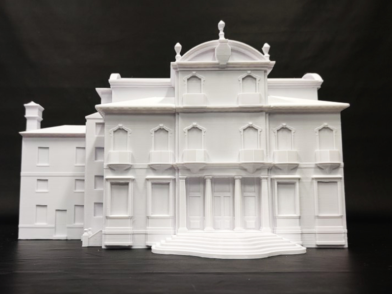 Villa Molin Padova stampata in 3D